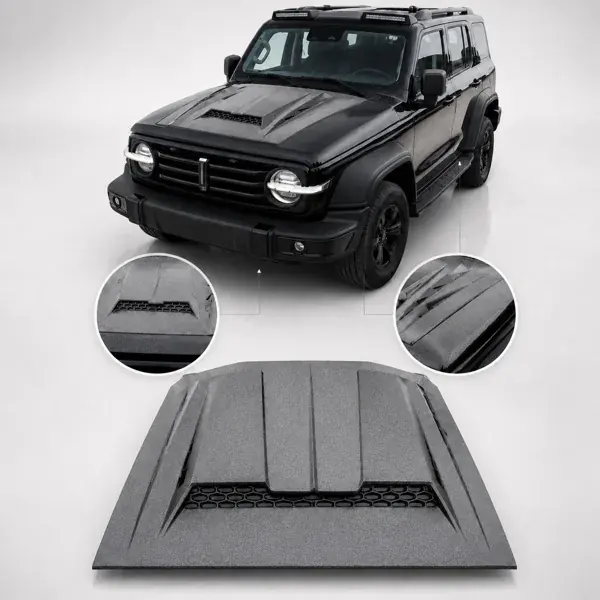 Aplique do Capô GWM Tank 300 2025+ Modelo Brabus
