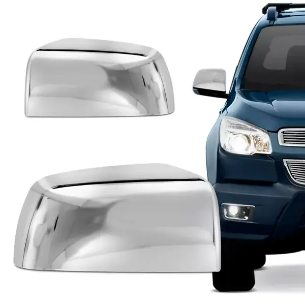 Aplique de Retrovisor Chevrolet S10/Trailblazer 2012+ Cromado Lado Esquerdo