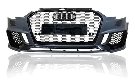 Parachoque Dianteiro Audi A3 Sedan 8V 2017 a 2020 Modelo RS3 Black