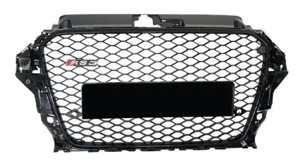 Grade Audi A3 8V 2013 a 2016 Modelo RS3 Black sem Emblema