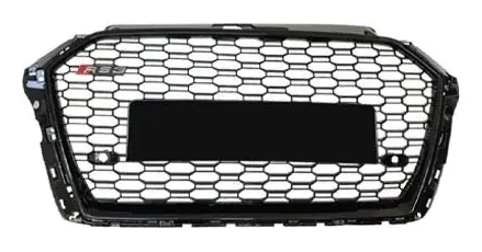 Grade Audi A3 8V 2017 a 2020 Modelo RS3 Black sem Emblema