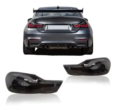 Lanterna BMW Série 4 F32/F33/F36/F82 2014 a 2020 Modelo Dragon Fumê V2