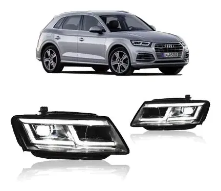 Farol Audi Q5 8R 2009 a 2016 Full LED