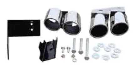 Ponteira de Escape Audi A4 B8 2008 a 2016 Modelo S4