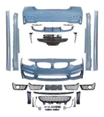 Body Kit BMW Série 4 F32 2 Portas 2014 a 2020 para M4 F82 com Spoiler Dianteiro