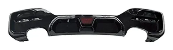 Difusor Traseiro BMW Série 1 F20 2016 a 2019 M3 com LED