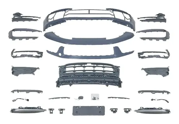 Parachoque Dianteiro Porsche Macan 95B 2014 a 2022 para 95B.3 sem Furo para ACC
