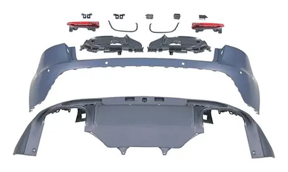 Parachoque Traseiro Porsche Macan 95B 2014 a 2022 para 95B.3 V2