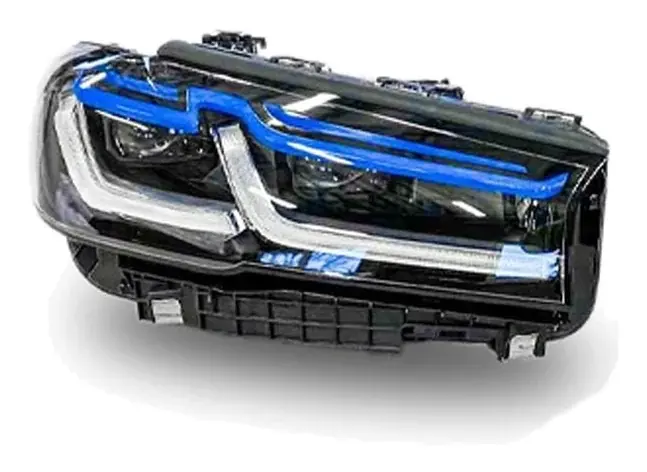 Farol BMW Série 5 G30 2017 a 2020 Modelo M5 2023 V3 Full LED (para Body Kit)
