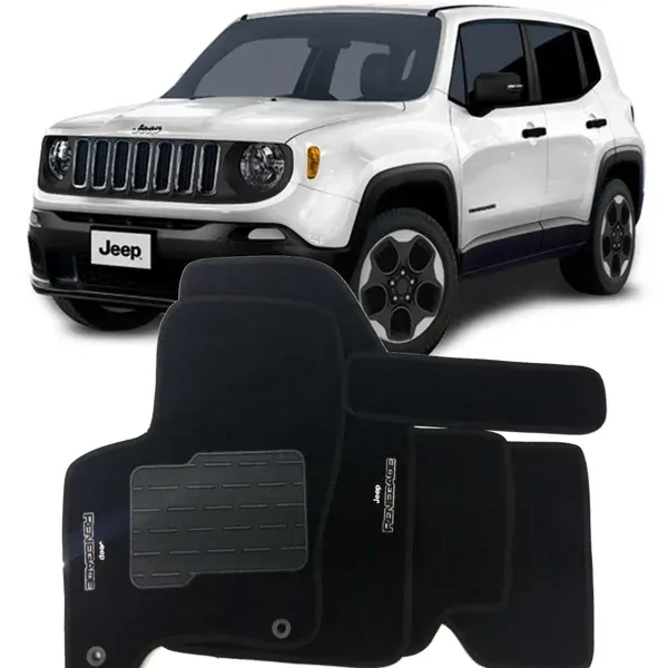 Tapete de Carpete Jeep Renegade 2015+