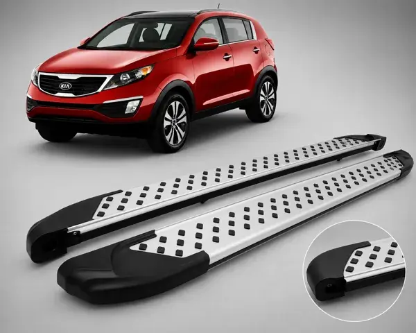 Estribo Kia Sportage 2012+ Plataforma com Kit de Instalação