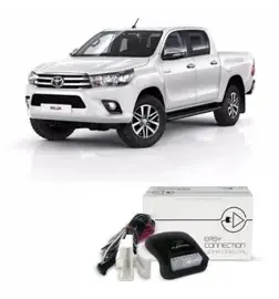 Central de Retrovisor Toyota Hilux/SW4/Yaris 2016+ com Rebatimento e Tilt Down
