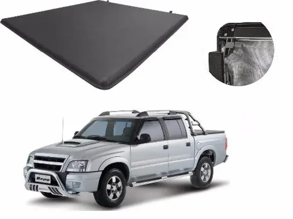 Capota Marítima Chevrolet S10 Cabine Dupla 1995 a 2011 (Fixação Force)