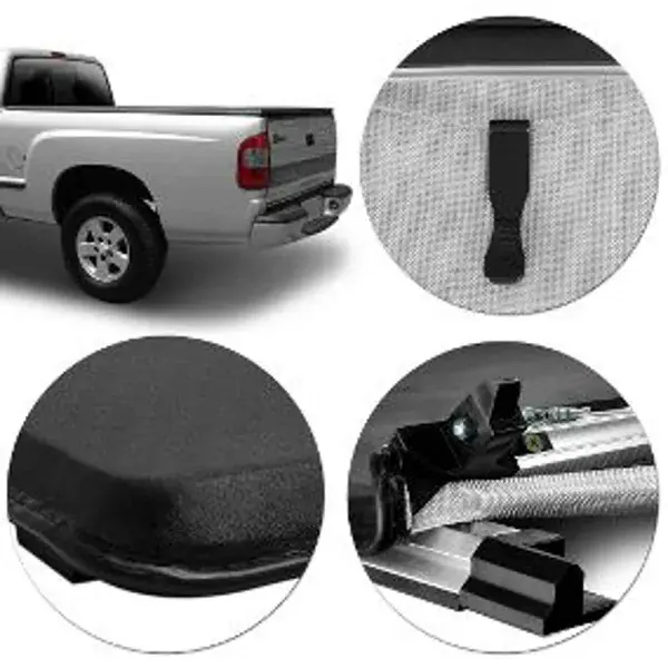 Capota Marítima Chevrolet S10 Cabine Simples 2012+ com Grade (Fixação Force)