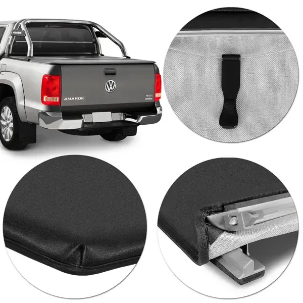 Capota Marítima Volkswagen Amarok Cabine Dupla 2010+ (Fixação Force)